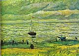 Seashore at Scheveningen by Vincent van Gogh